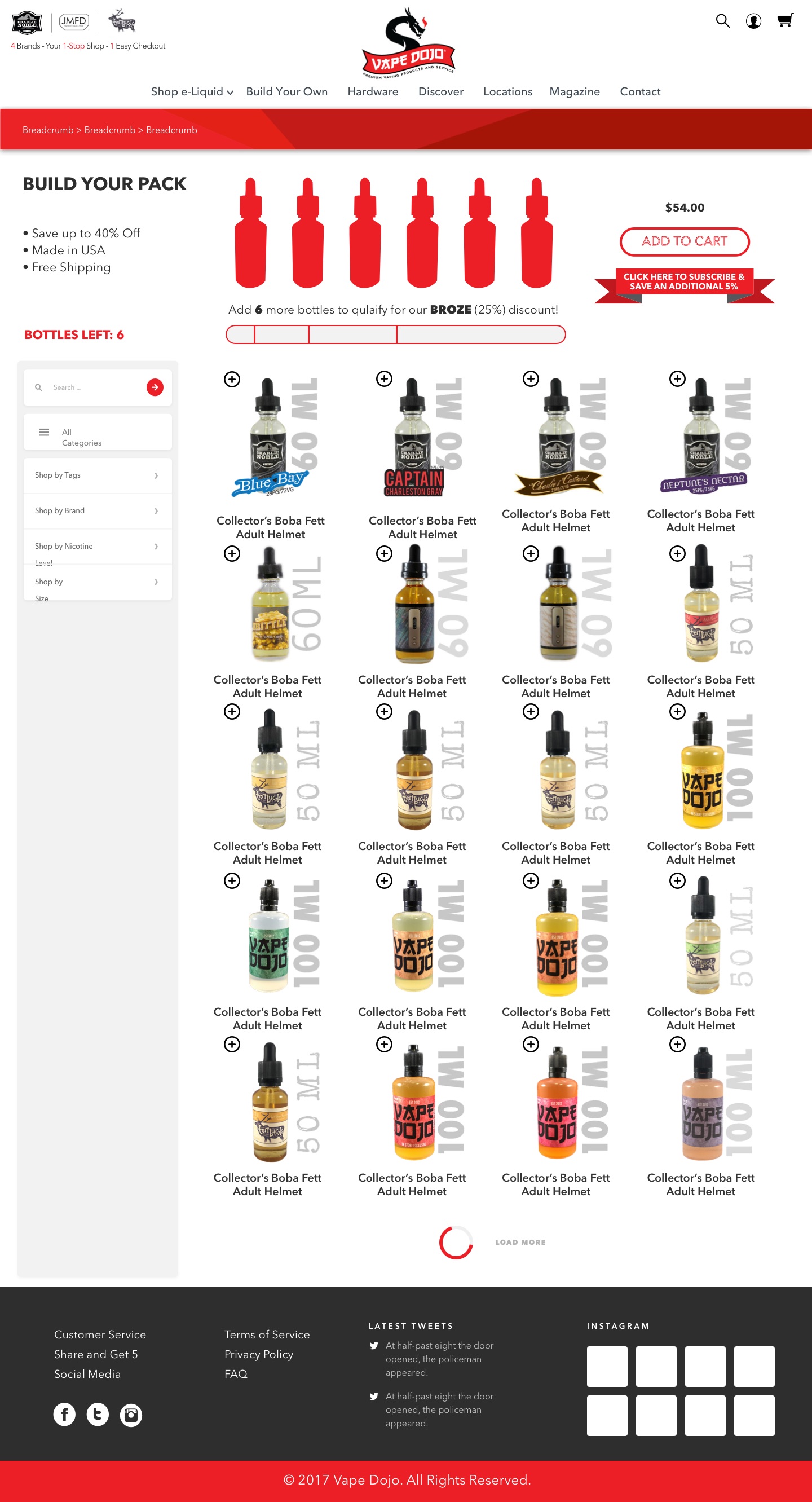 Vape Dojo Build Your Own